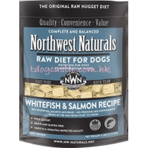 NW Naturals Freeze Dried Whitefish & Salmon Nuggets 12oz  northwest naturals, nw naturals, nw, naturals, dog food, cat food, fd, freeze dried, whitefish, salmon
